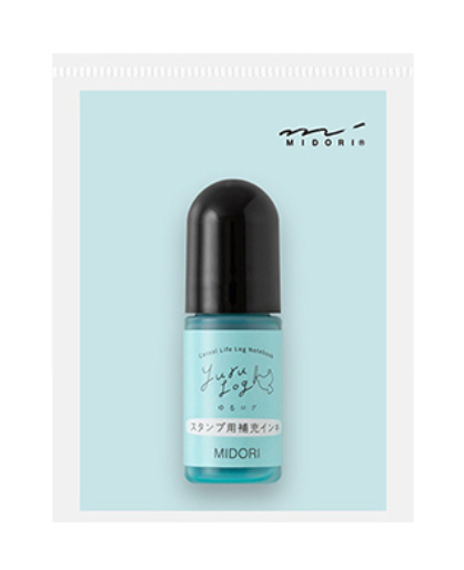 Midori Stamp Refill Ink 3ml (For Yuru Log Only)