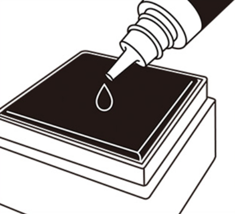 Midori Stamp Refill Ink 3ml (For Yuru Log Only)