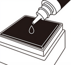 Midori Stamp Refill Ink 3ml (For Yuru Log Only)