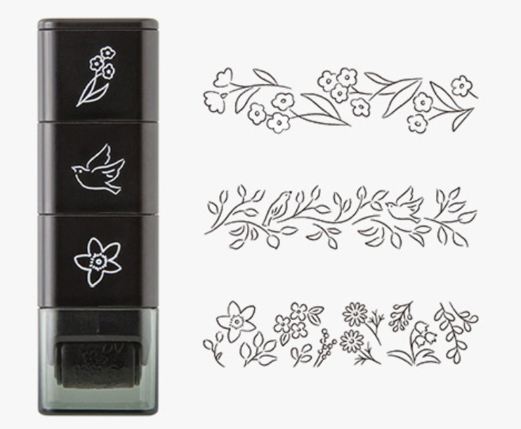 Midori Stamp | Paintable Roller Type