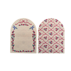 Vintage Rose & Bluebird Arch Letter Set