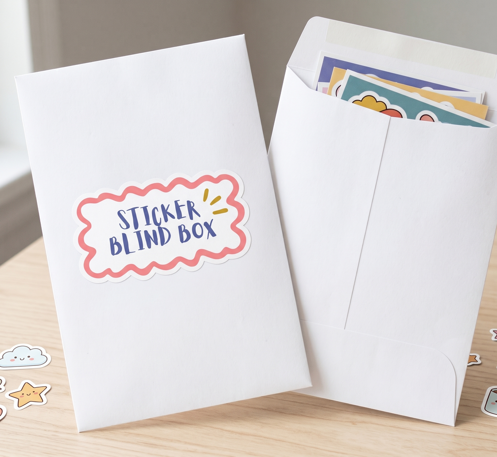 KSticker Blind Box | 10 Sheets from Over 70 Designs
