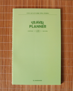 Travel Planner Soft Cover Grass Green