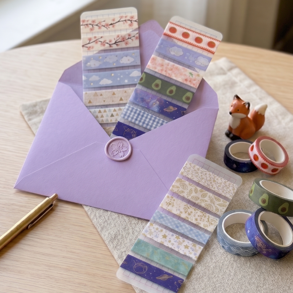 Washi Tape Blind Box | 14 Tapes from over 100 Designs