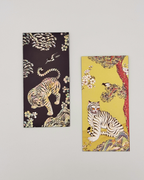 White Tiger Mother of Pearl Envelope Set of 2